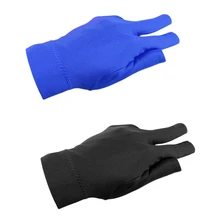 Лидер продаж снукер бильярдный кий перчатки бассейн левой рукой открыть три пальца аксессуар