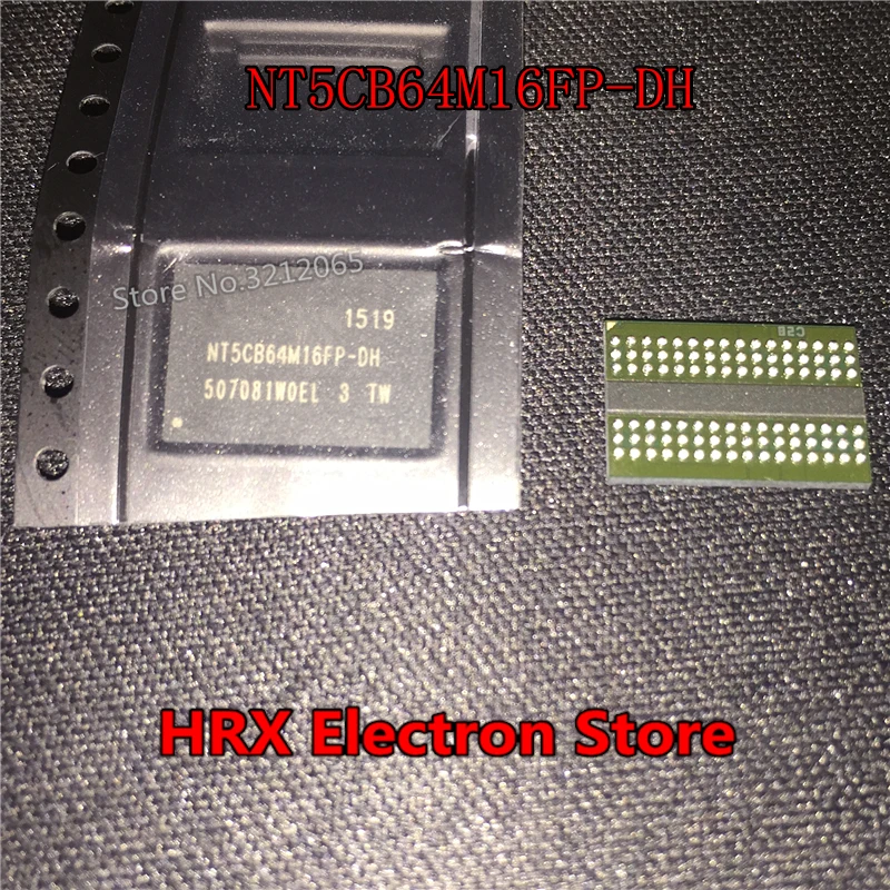 100% Новый оригинальный NT5CB64M16FP DH BGA DDR3 Бесплатная доставка|Реле| |