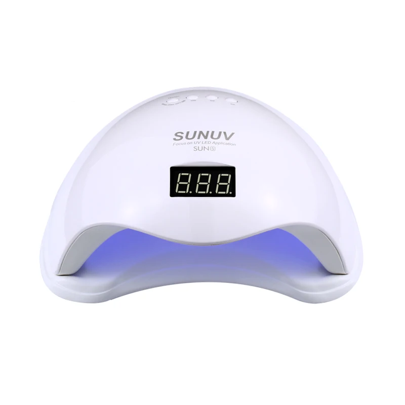 

Smart Nail Dryer SUN5 48W LED UV Lamp for Nails Quick Drying Gel Varnish Nail Polish Automatic Sensing sun light nail led lamp
