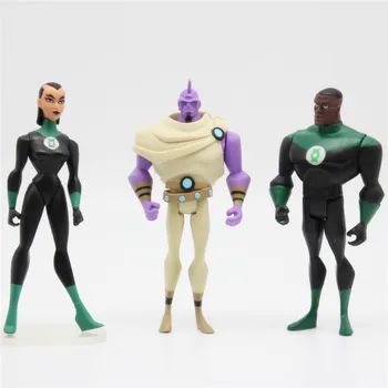 

JUSTICE LEAGUE UNLIMITED DC Universe lots of 3pcs Green Lantern Katma Tui Despero Super Hero Action Figure Toys