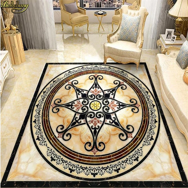 beibehang Customized wallpaper, marbled parquet floor stickers wall papers home decor papel de parede wallpapers for living room