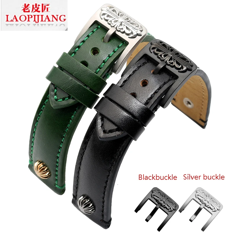 citizen blue angels leather strap
