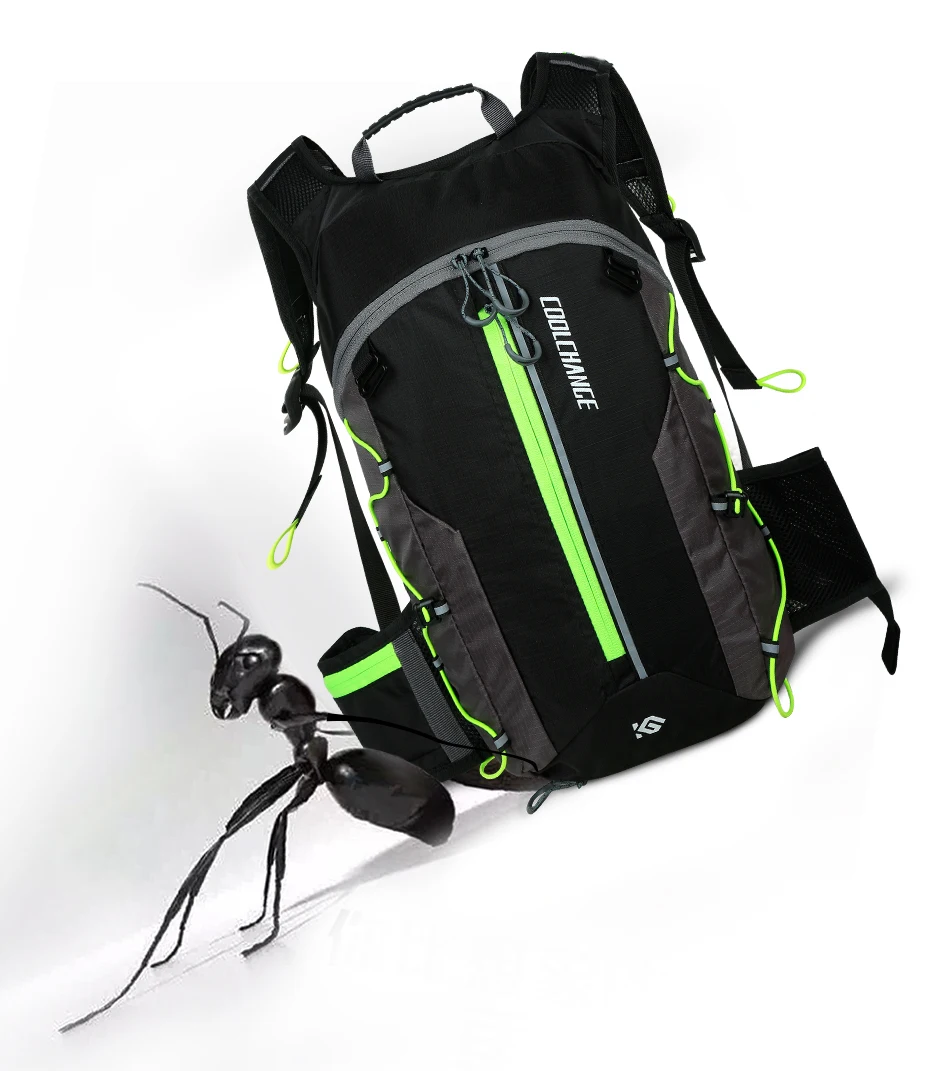 Best CoolChange Bike Bag Ultralight Waterproof Sports Breathable Backpack Bicycle Bag Portable Folding Water Bag Cycling Backpack 6
