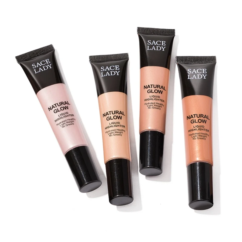 1PC Face Professional Makeup Highlighter Shimmer Iluminador Gold Liquid Highlight Bronzer Contour Cosmetics 1PC Face Professional Makeup Highlighter Shimmer Iluminador Gold Liquid Highlight Bronzer Contour Cosmetics