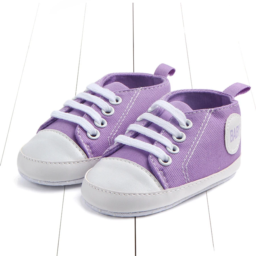 

New Classic Sports Sneakers Newborn Baby Boys Girls First Walkers Shoes Infant Toddler Soft Sole Anti-slip Baby Shoes