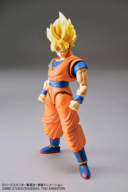 Оригинальная Bandai фигурка тамаши, стандартная сборная игрушка "Dragon Ball", фигурка-Супер Saiyan Son Goku, пластиковая модель