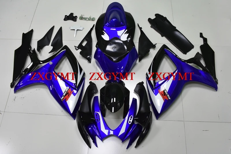 

Motorcycle Fairing for GSXR750 2006 - 2007 K6 Abs Fairing GSXR600 2007 Blue Black Body Kits for Suzuki GSXR600 07
