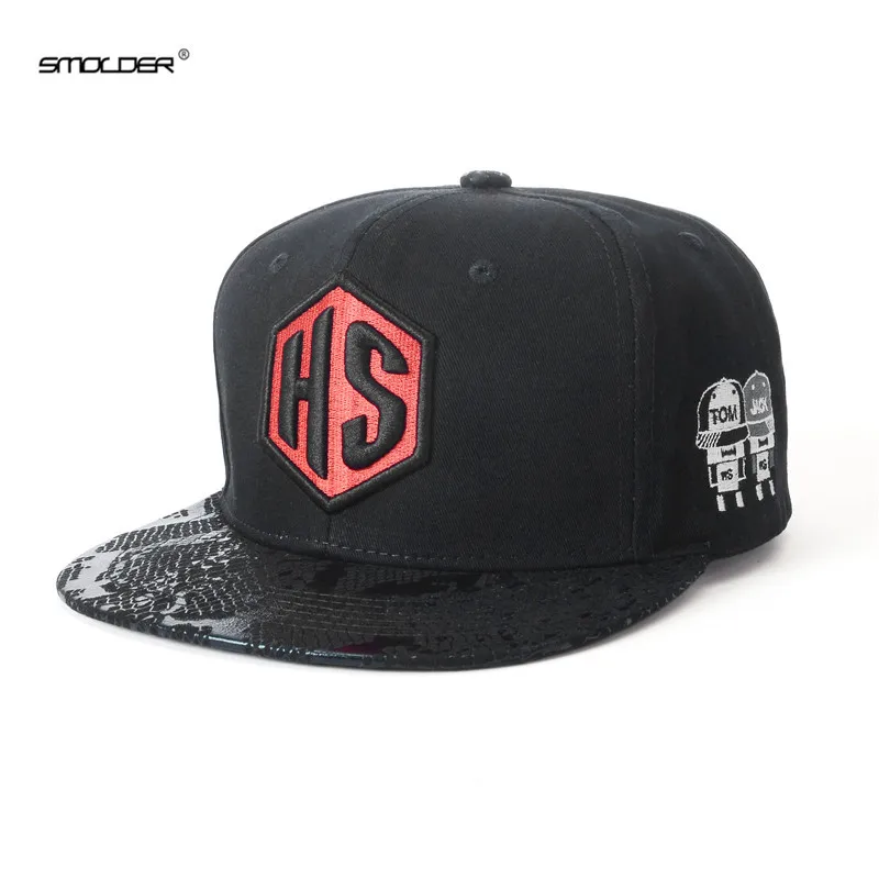 

[SMOLDER] 2019 Brand New Popular Men Caps Baseball Flat brim Hip Hop Cap Fitted Casual Snapback Hats for Women Adjustable gorras