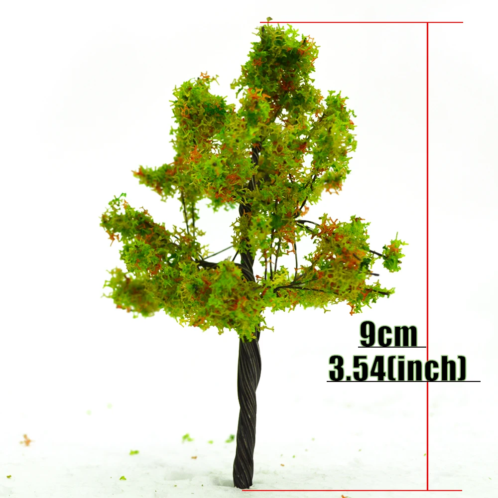 wire trees scale model Architecture miniature model trees for railroad