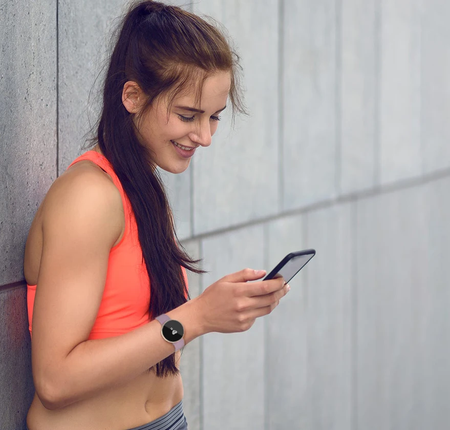 BOZLUN женские умные часы спортивные браслет SmartWatch водостойкий пульсометр Bluetooth