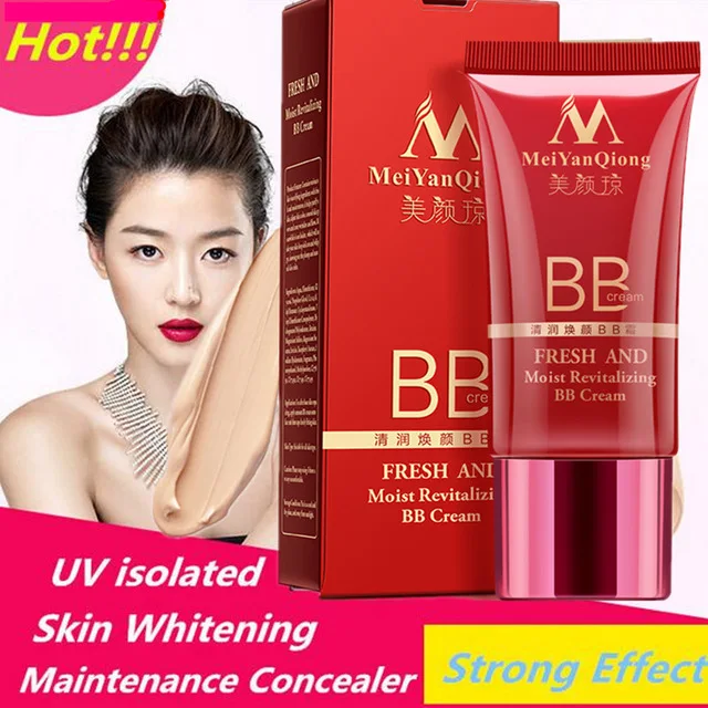 

HOT MeiYanQiong Fresh And Moist Revitalizing BB Cream Makeup Whitening Compact Foundation Concealer Prevent Bask Skin Care