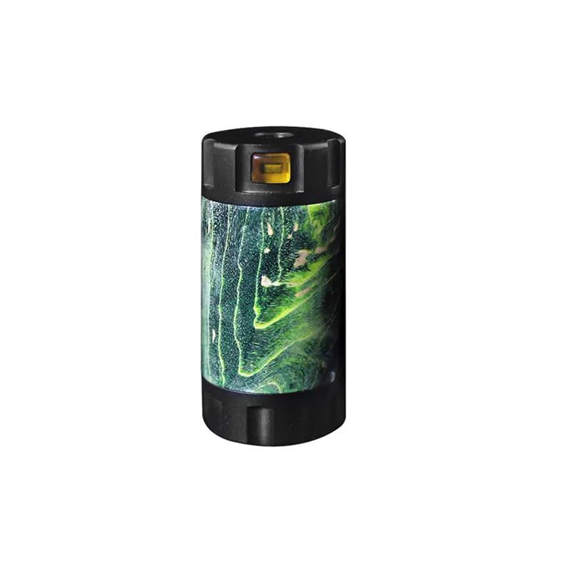 Электронные сигареты Ultroner Mini Stick 18350 мех мод 24 мм Диаметр питание от одного 18350 стабилизированного дерева Vape испаритель