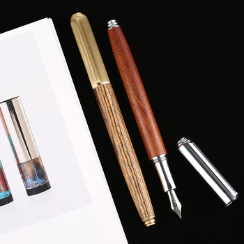 

NEW Delike Fashion Fountain Pen Special Fine Art Gift Box High Quality Handwriting Pen 0.38mm