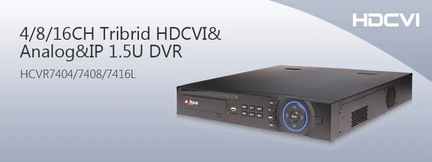 Tribrid 1080P HD-CVI DVR 16CH support analog//1080P CVI//1080P IP camera up to 5MP