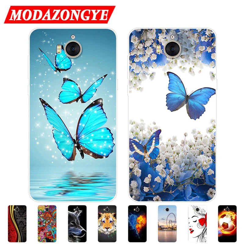 Силиконовый чехол для Huawei Nova Young 5 0 дюйма телефона из ТПУ фотография L41 L11 задняя