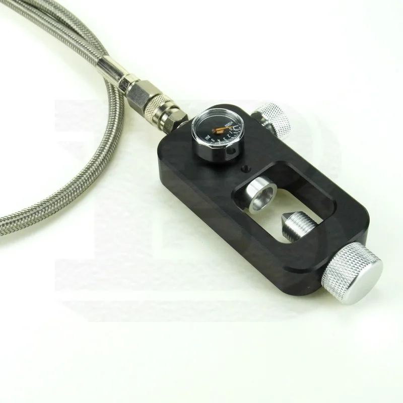 Scuba Fill Station With 36 Stainless Steel Braided 36 whip fill hose4