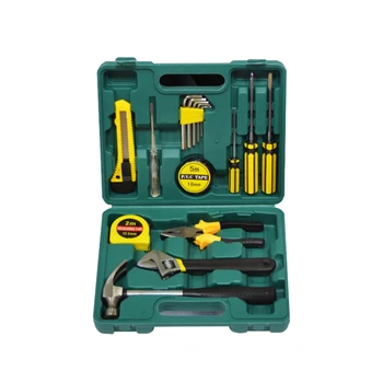 

16pcs Emergency Car Tools 8 inch Wrench Hammer Cutting Pliers Screwdriver Tape Electro Probe Art Knife Auto Repair Tool Kits