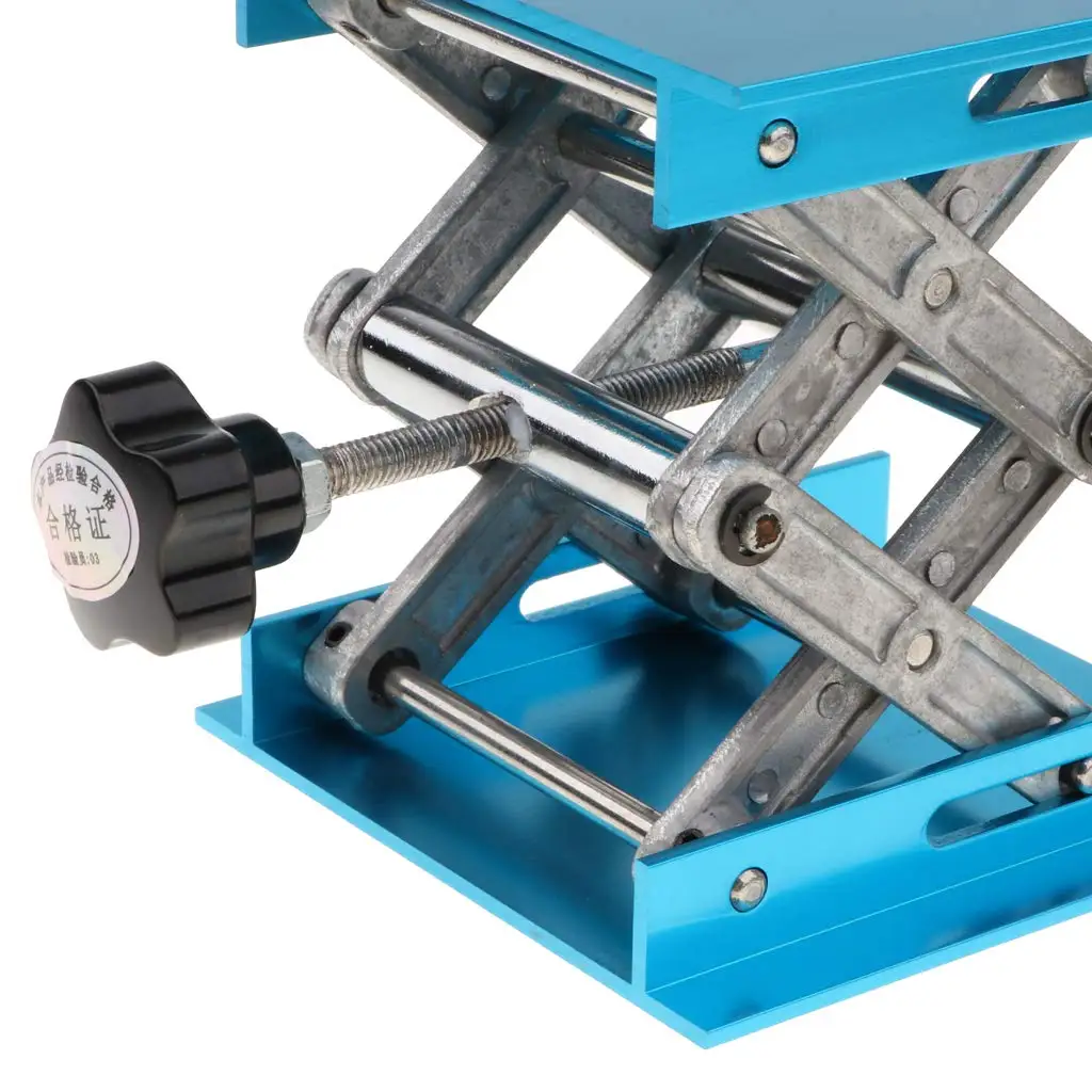  Adjustable Lab Jack Scissors Lift Platform Stand Rack Physics Laboratory Supplies Equipment Tools 1