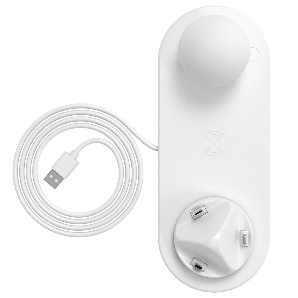 

Mushroom Night Light Wireless Charger For Home 3 in 1 Multi-function