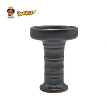 Керамическая чаша для кальяна с центральной большой воронкой-идеальная чаша для кальяна для лотоса-4,1" Высота чаша для кальяна