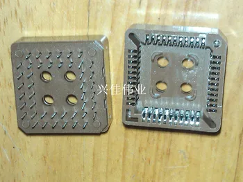

IC socket, PLCC44 PLCC44 test seat, PLCC44 straight in line, pinhole IC test seat, test seat (25pcs/ pipe)