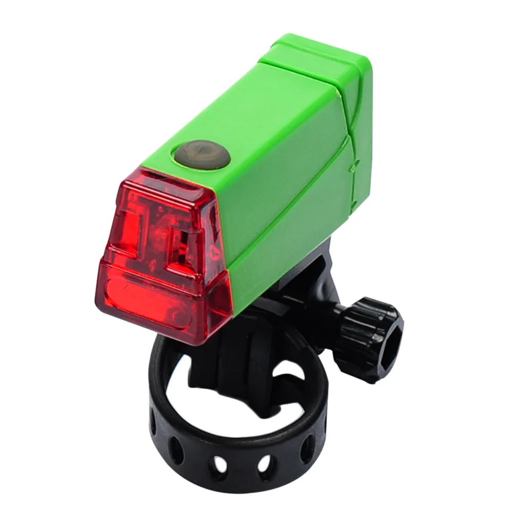 

Mountain Bike Tail Rear Lamp Riding Safety Warning Adjustable Direction Light Plastics LED Bind fixed installation steady