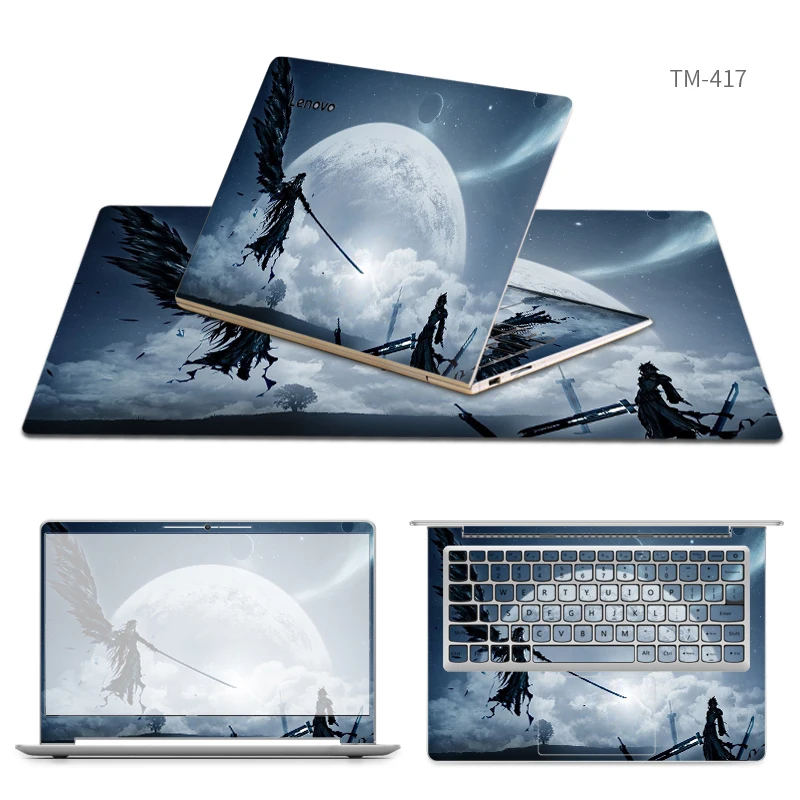 

Free Cutting Laptop Stickers with Same Style Mouse Pad Skin for Lenovo M51 80/miix2 10/S21e 20/yoga 700/900/910/tianyi 100/300