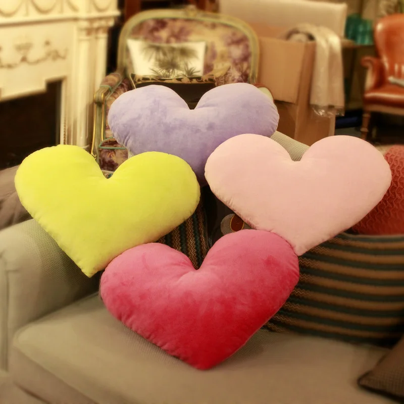 

Cute Soft Fluffy heart-shaped plush toy Love hearts and stars Plush Toy pentagonal sleeping pillow Valentine's Day girlfriend