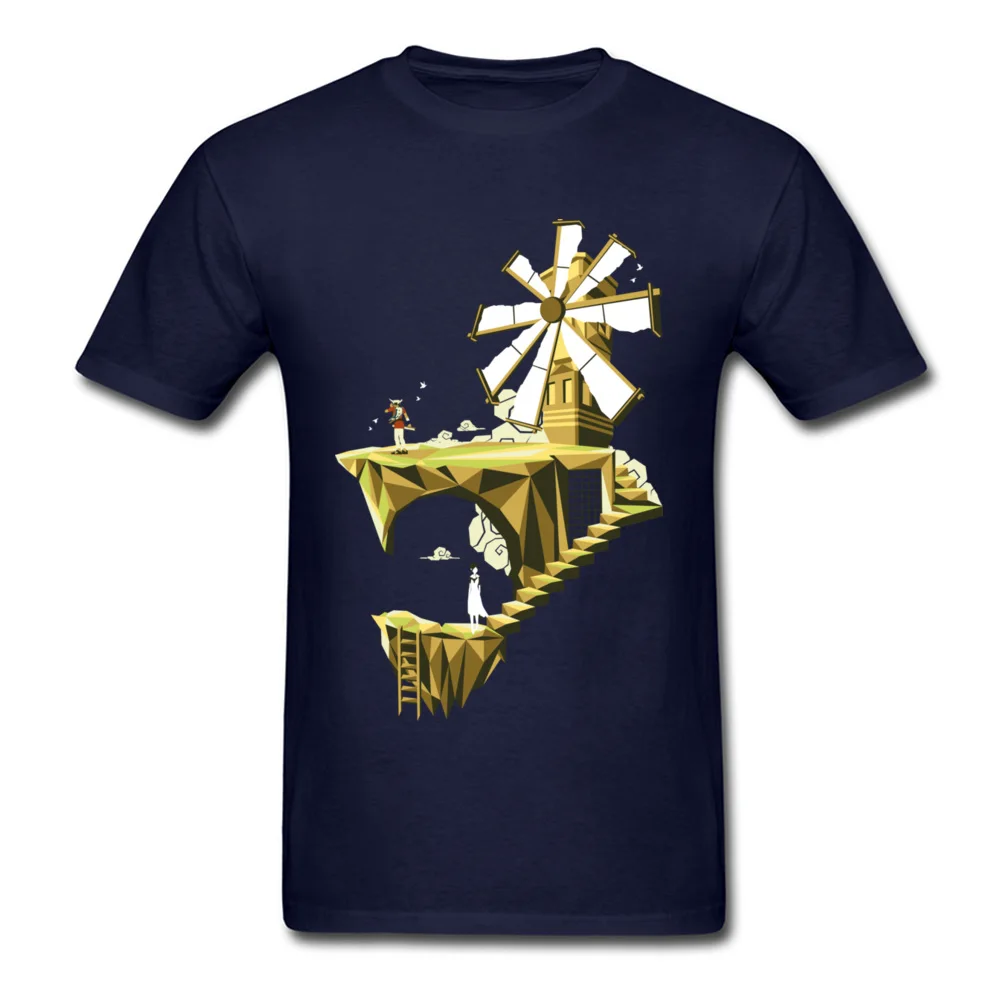 ICO - You were there Oversized Casual Tops Tees Crewneck Cotton Fabric Short Sleeve T Shirt for Adult Tee Shirts Summer/Autumn ICO - You were there navy