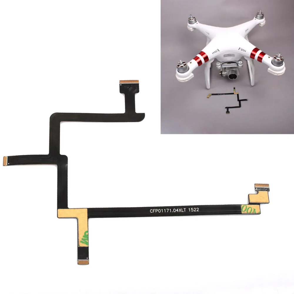 

SUNNYLIFE Standard Flexible Gimbal Flat Ribbon Cable Line Drone Repair Parts Replacement For DJI Phantom 3 Phantom3 Accessories