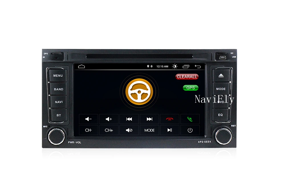 Flash Deal NaviFly Android 8.1 car dvd radio gps multimedia player for Volkswagen Transporter T5/Multivan 2002-2010 7 inch 2 din WIFI BT 6