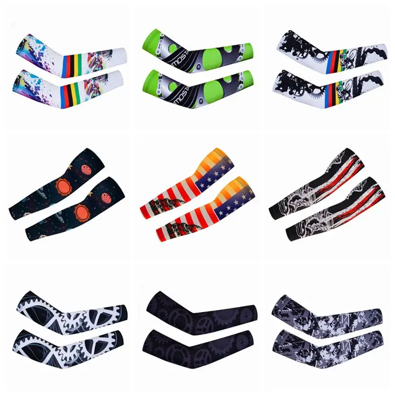 

Weimostar Newest Style UV Sun Protection Basketball Arm Sleeve Summer Outdoor Sports Cool Cycling Bike Bicycle Cuff Cover