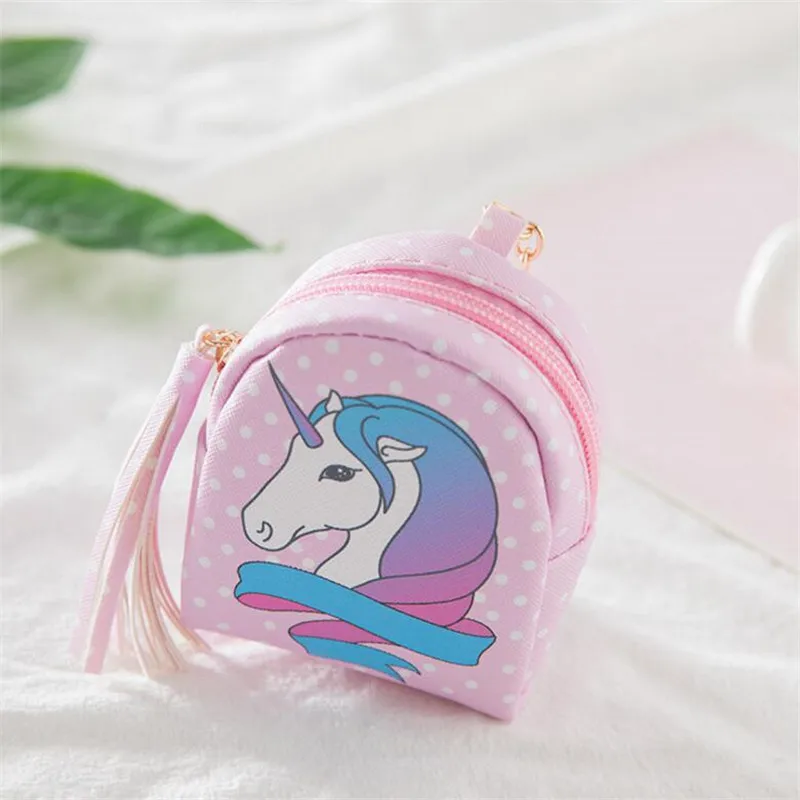 Unicornio caballo Llavero monedero Charms bolso de cuero Anime Llavero Lindo bolso colgante mujer coche borla Llavero Unicornio caballo Llavero monedero Charms bolso de cuero Anime Llavero Lindo bolso colgante mujer coche borla Llavero