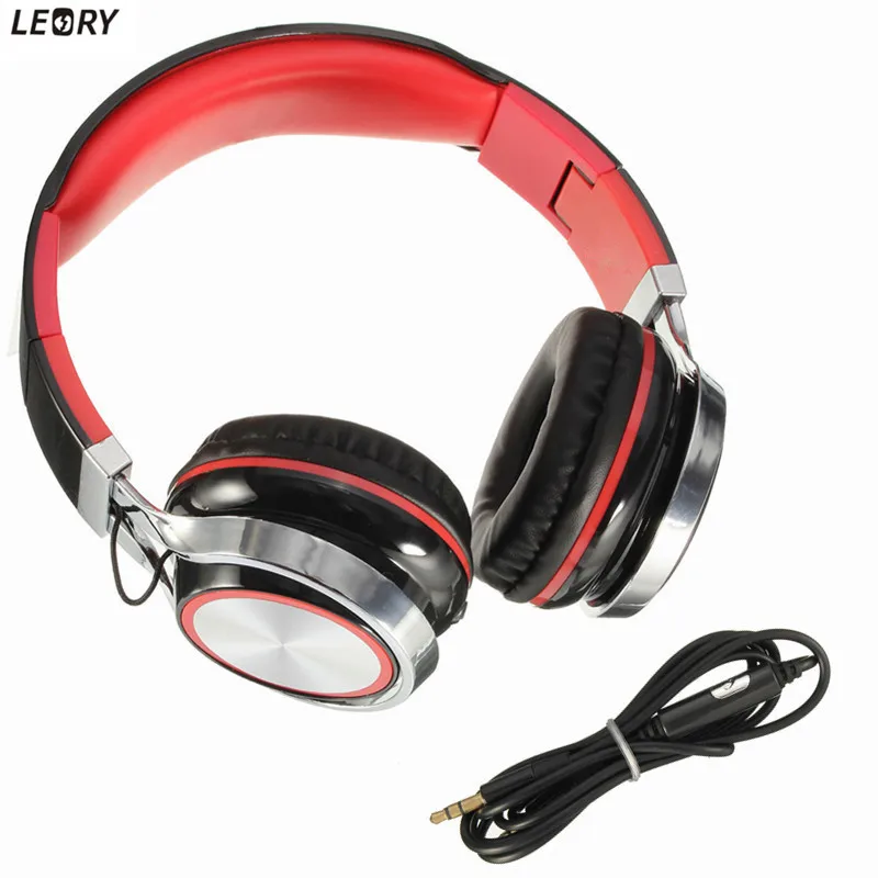 bilder für Leory Beste Preis Stereo 3,5mm Kopfhörer Mit Mikrofon Headset Für Smartphone MP3/4 Faltbare PC Kopfhörer Hohe Qualität bilder für Leory Beste Preis Stereo 3,5mm Kopfhörer Mit Mikrofon Headset Für Smartphone MP3/4 Faltbare PC Kopfhörer Hohe Qualität