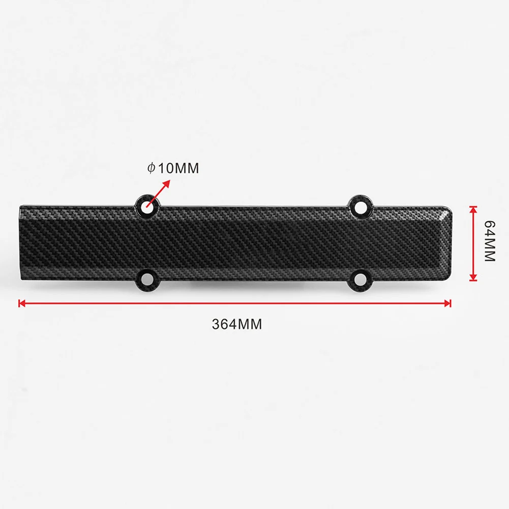 

Hot 1pcs Engine Harness Cover Case Carbon Fibers Pattern for Honda 64 x 364 mm JLD