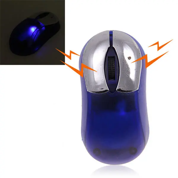 Shock Your Friend Electric Shock Computer Mouse Practical Jokein Gags