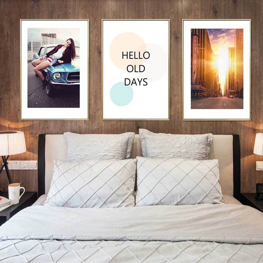 

Nordic Style Picture Canvas Wall Pictures For Living Room Home Decoration Modular Painting Oil Paintings Art Poster No Frame