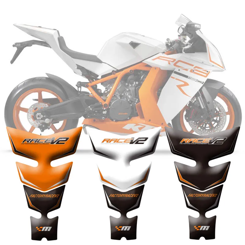 Motorcycle Stickers Fuel Tank Sticker Fishbone Protective Decals For