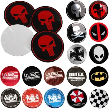 

Emblem For Junction Produce Cartoon Wheel Center Stickers for Benz W205 Nissan Toyota BMW Fiat Opel Cadillac Skoda Hub Caps Car