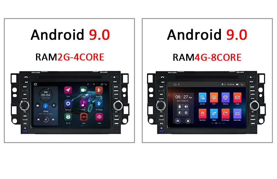Excellent DSP Android 9.0 Car DVD Player For Chevrolet Captiva Aveo Epica Spark Optra Tosca Kalos Matiz Lova GPS Radio Navigation Screen 4