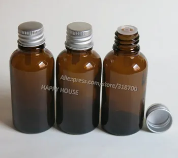 

360 x 30ml Amber Glass Essential Oil Bottle With Aluminum Lids