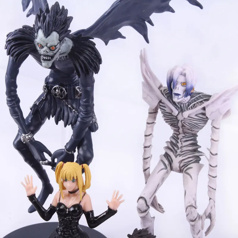 Аниме Death Note L Killer Ryuuku Rem Misa Amane ПВХ Фигурки игрушки 6 шт./компл. DNFG003|figure toy|action figure