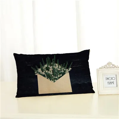 Новая подушка чехол 30x50, накидка для подушки, клан цветочный орнамент подушка для дивана украшения дома поясничная Подушка Чехол - Цвет: 9