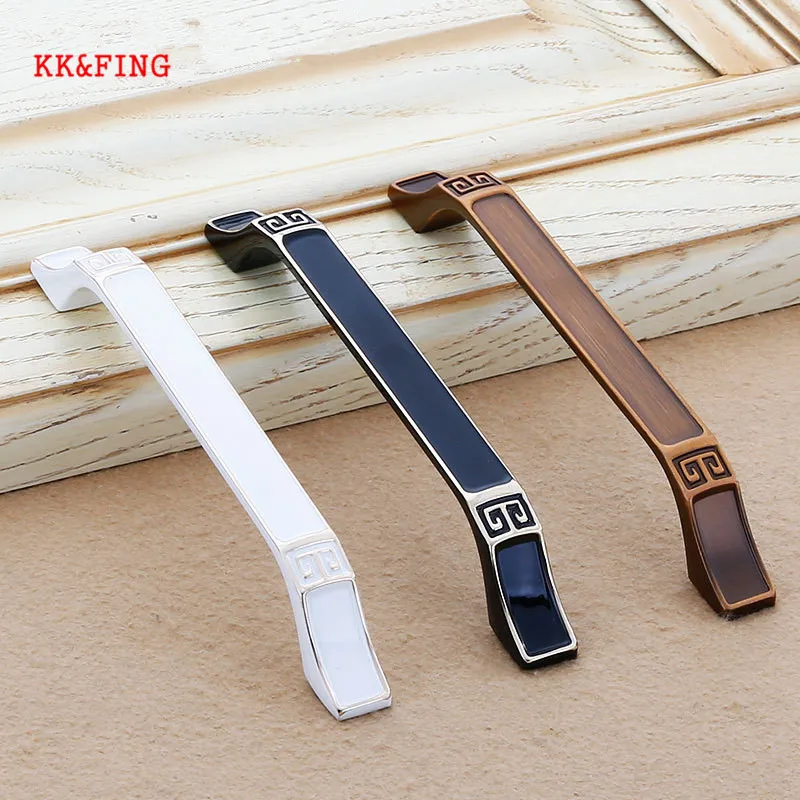 

KK&FING Modern Zinc Alloy Cabinet Handles Kitchen Cupboard Door Pulls Drawer Knobs Wardrobe Handles For Furniture Hardware