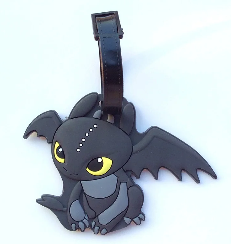 

2018 New Travel Bag How To Train Your Dragon Master Check Card Boarding Pass Luggage Tag Identification Tags Hang Decorations