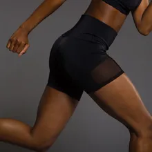 Женские Лоскутные газовые шорты для йоги женский спорт, фитнес шорты тренировочные шорты для бега Deportivo леггинсы Feminino