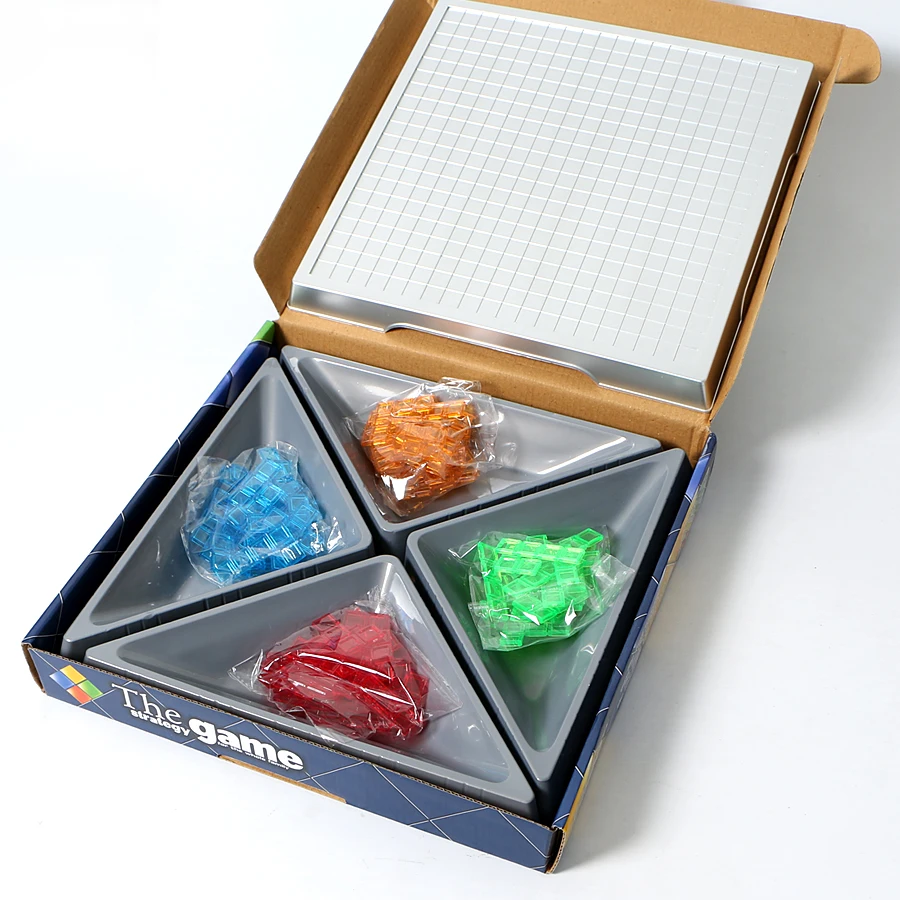 The Blokus strategy game version blokus broad game funny toys for the whole family, 2 Player and 4 Player Version for choose