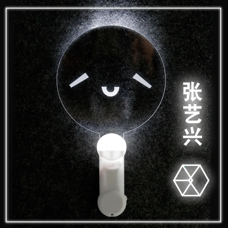[MYKPOP] EXO, новое освещение концертов, палка со смайликом, поддерживающий светильник, палка для фанатов KPOP, коллекция подарков SA180602416 - Цвет: EXO09