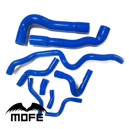 Mofe 9 шт. Оранжевый Синий Черный Зеленый силиконовый шланг радиатора для BMW E36 M3 325i