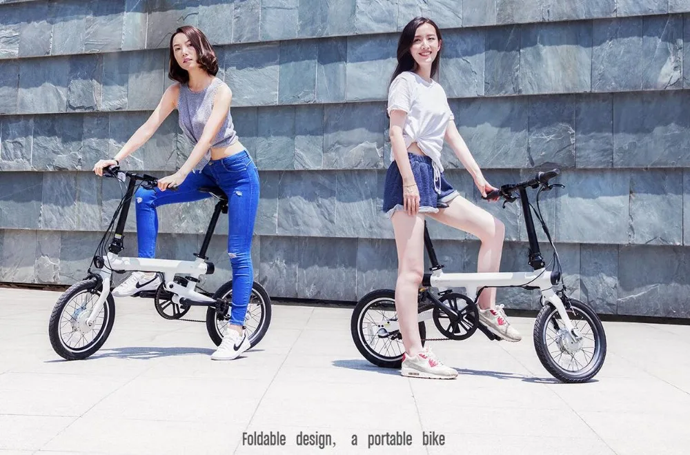 Top Genuine xiaomi smart electric bicycles bike portable Qicycle e bike foldable pedelec ebike Electric assisted bicycle 16 Top Genuine xiaomi smart electric bicycles bike portable Qicycle e bike foldable pedelec ebike Electric assisted bicycle 16